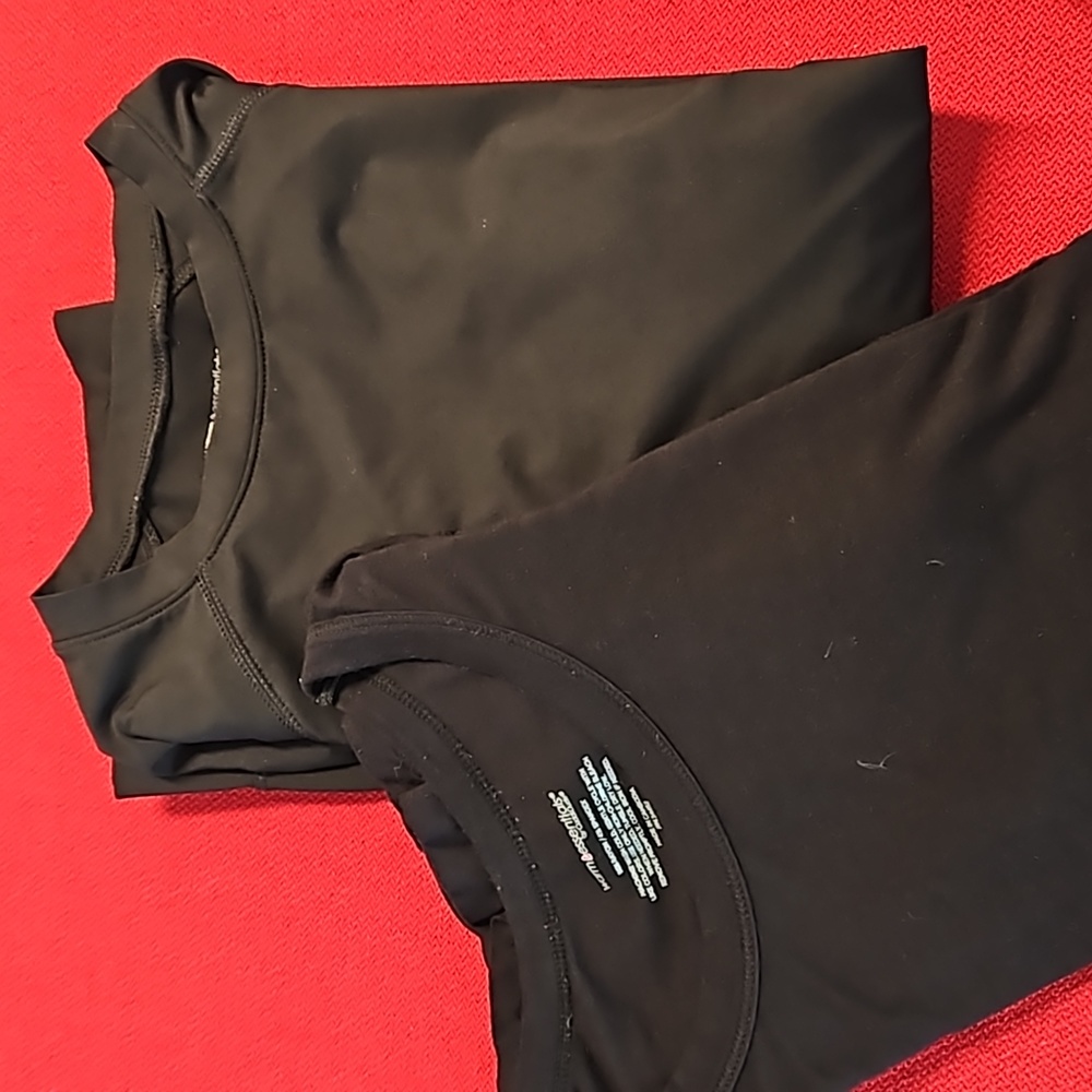 WARM ESSENTIALS Cuddlduds 6 pcs. black gray white long sleeve Sm. New + - Picture 12 of 14